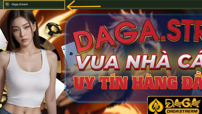 Truy cập vào website chính thức của DAGA
